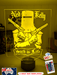 Ned Kelly Wanted Dead or Alive Such is Life 3D LED Night Light Lamp - KustomboxNight Lights & Ambient LightingKustomboxStandard Size no Name