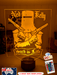 Ned Kelly Wanted Dead or Alive Such is Life 3D LED Night Light Lamp - KustomboxNight Lights & Ambient LightingKustomboxStandard Size no Name