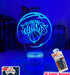 NEW YORK KNICKS BASKETBALL LED Night Light Lamp - KustomboxNight Lights & Ambient LightingKustomboxStandard Size