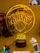 New York Knicks Basketball Team 3d LED Night Light Lamp - KustomboxNight Lights & Ambient LightingKustomboxStandard Size - No Name