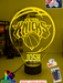 New York Knicks Basketball Team 3d LED Night Light Lamp - KustomboxNight Lights & Ambient LightingKustomboxStandard Size - No Name