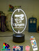 Newcastle Knights Rugby League Club 3D LED Night Light - KustomboxNight Lights & Ambient LightingKustomboxStandard Size