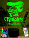 NEWCASTLE KNIGHTS Rugby League Football Club 3D LED Night Light - KustomboxNight Lights & Ambient LightingKustomboxStandard Size