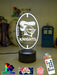 Newcastle Knights Rugby League Footy Club 3D LED Night Light - KustomboxNight Lights & Ambient LightingKustomboxStandard Size