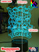 Ninja Turtles Personalised Name 3D LED Night Light Lamp - KustomboxNight Lights & Ambient LightingKustomboxStandard Size - No Name