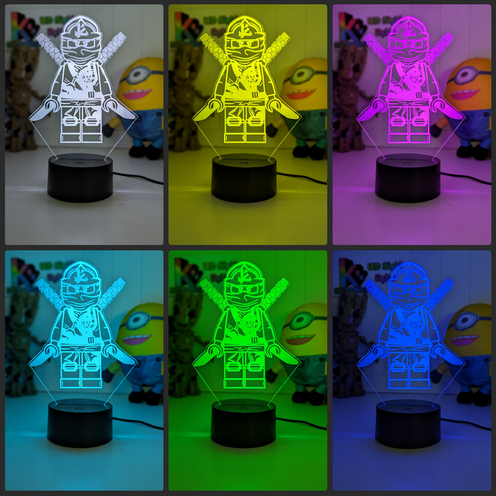 Ninjago Llyod Character 3D LED Night Light Lamp