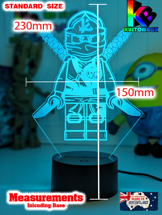 Ninjago Llyod Character 3D LED Night Light Lamp