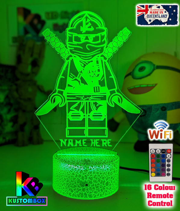 Ninjago Llyod Character 3D LED Night Light Lamp