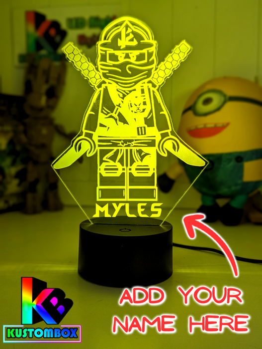 Ninjago Llyod Character 3D LED Night Light Lamp