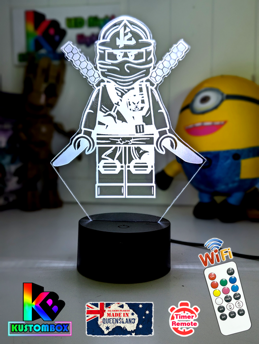 Ninjago Llyod Character 3D LED Night Light Lamp