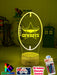 North Qld Cowboys Rugby League Club 3D LED Night Light - KustomboxNight Lights & Ambient LightingKustomboxStandard Size