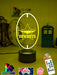 North Qld Cowboys Rugby League Club 3D LED Night Light - KustomboxNight Lights & Ambient LightingKustomboxStandard Size