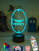 North Qld Cowboys Rugby League Club 3D LED Night Light - KustomboxNight Lights & Ambient LightingKustomboxStandard Size