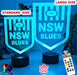 NSW Blues New Logo Banner Rugby League Football LED Night Light Room Lamp Mancave - KustomboxNight Lights & Ambient LightingKustomboxStandard Black Base