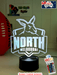 Nth Melbourne Kangaroos Football Club 3D LED Night Light - KustomboxNight Lights & Ambient LightingKustomboxStandard Size