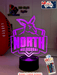 Nth Melbourne Kangaroos Football Club 3D LED Night Light - KustomboxNight Lights & Ambient LightingKustomboxStandard Size