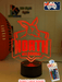 Nth Melbourne Kangaroos Football Club 3D LED Night Light - KustomboxNight Lights & Ambient LightingKustomboxStandard Size
