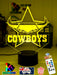 Nth Queensland Cowboys Rugby League Football Club LED Night Light - KustomboxRuby LeagueKustomboxStandard size