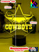 Nth Queensland Cowboys Rugby League Football Club LED Night Light - KustomboxRuby LeagueKustomboxStandard size