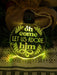 Oh Come Let Us Adore Him Bauble 3d LED Night Light Decoration - KustomboxNight Lights & Ambient LightingKustomboxBauble - Standard Size