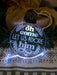 Oh Come Let Us Adore Him Bauble 3d LED Night Light Decoration - KustomboxNight Lights & Ambient LightingKustomboxBauble - Standard Size