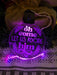 Oh Come Let Us Adore Him Bauble 3d LED Night Light Decoration - KustomboxNight Lights & Ambient LightingKustomboxBauble - Standard Size