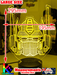 Optimus Prime Tranformers 3D LED Night Light Bedroom Lamp - KustomboxNight Lights & Ambient LightingKustomboxStandard Size - No Name