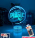 Orlando Magic Basketball Team LED Night Light Lamp - KustomboxNight Lights & Ambient LightingKustomboxStandard Size