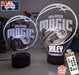 Orlando Magic Basketball Team LED Night Light Lamp - KustomboxNight Lights & Ambient LightingKustomboxStandard Size
