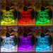 Our First Christmas Together Personalised Name Tree Bauble Light Decoration - KustomboxNight Lights & Ambient LightingKustomboxBauble - Standard Size