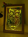 Owl on Tree Branch - Personalised Name Timber Frame USB 3D LED Night Light Lamp - KustomboxNight Lights & Ambient LightingKustomboxTimber Frame Light - $34.99