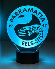 Parramatta EELS Rugby League Football Club 3D LED Night Light - KustomboxNight Lights & Ambient LightingKustomboxStandard Size