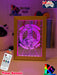 Peace Love Friendship Personalised Name Timber Frame USB 3D LED Night Light Lamp - KustomboxNight Lights & Ambient LightingKustomboxTimber Frame Light - $34.99