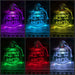Peace on Earth Christmas Bauble 3d LED Night Light Decoration - KustomboxNight Lights & Ambient LightingKustomboxBauble - Standard Size