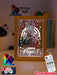 Pegasus Unicorn Pony Personalised Name Timber Frame USB 3D LED Night Light Lamp - KustomboxNight Lights & Ambient LightingKustomboxTimber Frame Light - $34.99