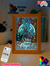 Pegasus Unicorn Pony Personalised Name Timber Frame USB 3D LED Night Light Lamp - KustomboxNight Lights & Ambient LightingKustomboxTimber Frame Light - $34.99