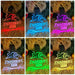Penrith Panthers Football Personalised Christmas Bauble 3D LED Light Decoration - KustomboxNight Lights & Ambient LightingKustomboxBauble - No Name