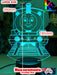 Percy Green Saddle Tank Engine 3D LED Night Light Lamp - KustomboxNight Lights & Ambient LightingKustomboxStandard Size