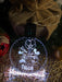 Personalised Mickey & Minnie 3D LED Light Christmas Bauble Decoration - KustomboxNight Lights & Ambient LightingKustomboxBauble - Standard