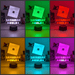 Personalised Name Gamer Roblox Light 3D LED Night Light Room Lamp - KustomboxNight Lights & Ambient LightingKustomboxStandard - No Name