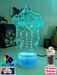 Personalised Name Light Hogwarts Castle 3D LED Night Light Lamp - KustomboxNight Lights & Ambient LightingKustomboxStandard Size