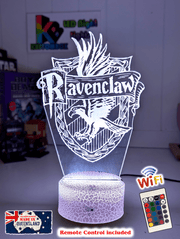 Personalised Name Light Ravenclaw House 3D LED Night Light Room Lamp - KustomboxNight Lights & Ambient LightingKustomboxStandard Size