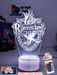 Personalised Name Light Ravenclaw House 3D LED Night Light Room Lamp - KustomboxNight Lights & Ambient LightingKustomboxStandard Size