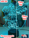 Personalised Name Moana & Pua Personalised Name Light 3D LED Night Light - KustomboxNight Lights & Ambient LightingKustomboxStandard Size