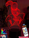 PERSONALISED NAME SPIDERMAN 3D LED Night Light Lamp - KustomboxNight Lights & Ambient LightingKustomboxStandard Size - No Name