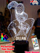 PERSONALISED NAME SPIDERMAN 3D LED Night Light Lamp - KustomboxNight Lights & Ambient LightingKustomboxStandard Size - No Name