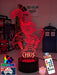 PERSONALISED NAME SPIDERMAN 3D LED Night Light Lamp - KustomboxNight Lights & Ambient LightingKustomboxStandard Size - No Name