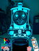 Personalised Name Thomas the Tank 3D LED Night Light 7 Colours + Remote Control - KustomboxNight Lights & Ambient LightingKustomboxStandard