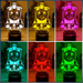 Personalised Name Thomas the Tank 3D LED Night Light 7 Colours + Remote Control - KustomboxNight Lights & Ambient LightingKustomboxStandard
