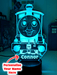 Personalised Name Thomas the Tank 3D LED Night Light 7 Colours + Remote Control - KustomboxNight Lights & Ambient LightingKustomboxStandard